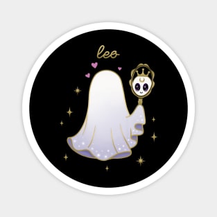 Leo Crown Ghost Magnet